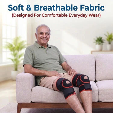 Adjustable Compression Knee Support Pair
