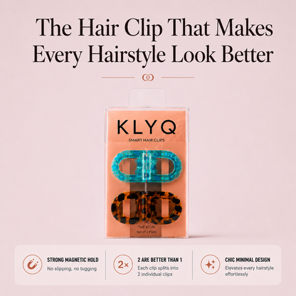 Magnetic Hair Clip for Effortless Style