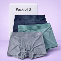 Elevate Comfort Men's Ice Silk Briefs