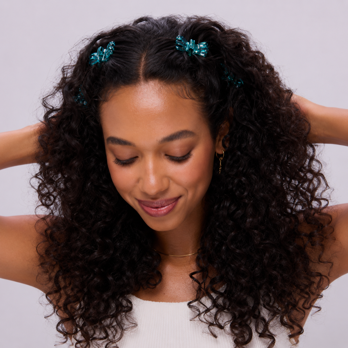 KLYQ curly hair styling